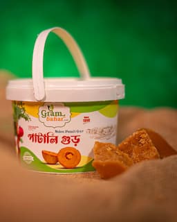Patali Gur (Date Palm Jaggery) | 1 Pack (600 g)